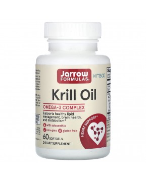 Jarrow Formulas, масло криля, 60 капсул Jarrow Formulas, масло криля, 60 капсул